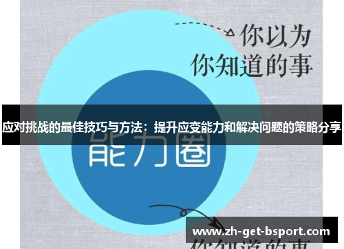 应对挑战的最佳技巧与方法：提升应变能力和解决问题的策略分享
